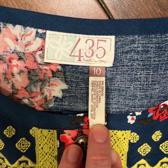 EUC Matilda Jane 435 Blocking Day Top 10 - Picture 3 of 6